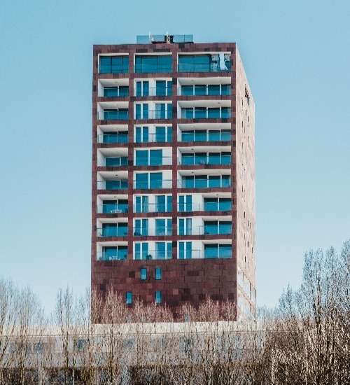 Picture of a block of flats 