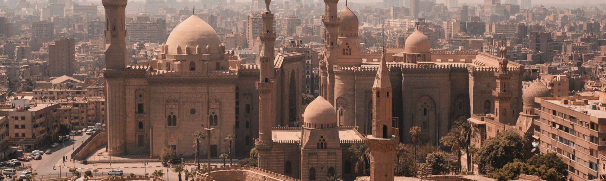 View of Egyptian landscape